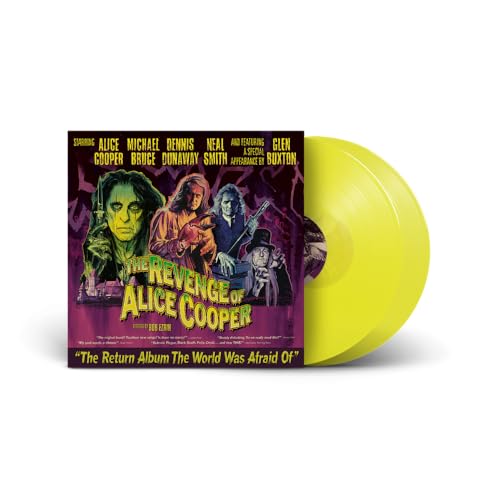 The Revenge Of Alice Cooper *PRE-ORDER 7/25/25* (2x Yellow Vinyl) | Mint (M) Mint (M)