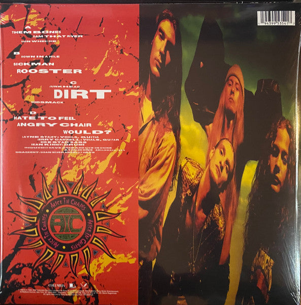 Alice In Chains Dirt Columbia, Legacy, Velvet Hammer 2xLP, Album, RE, RM, 30t Mint (M) Mint (M)