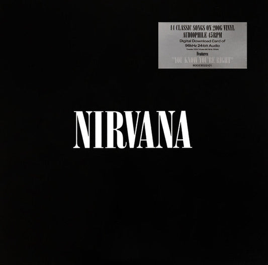 Nirvana (200 GRAM VINYL) | Mint (M) Mint (M)
