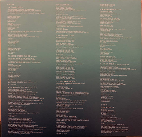 Alpha Zulu (COKE BOTTLE CLEAR VINYL) | Mint (M) Mint (M)