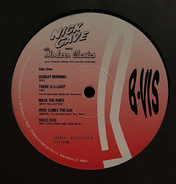 Nick Cave Sings The Modern Classics (And Songs From The Silver Screen)(VINYL) | Mint (M) Mint (M)