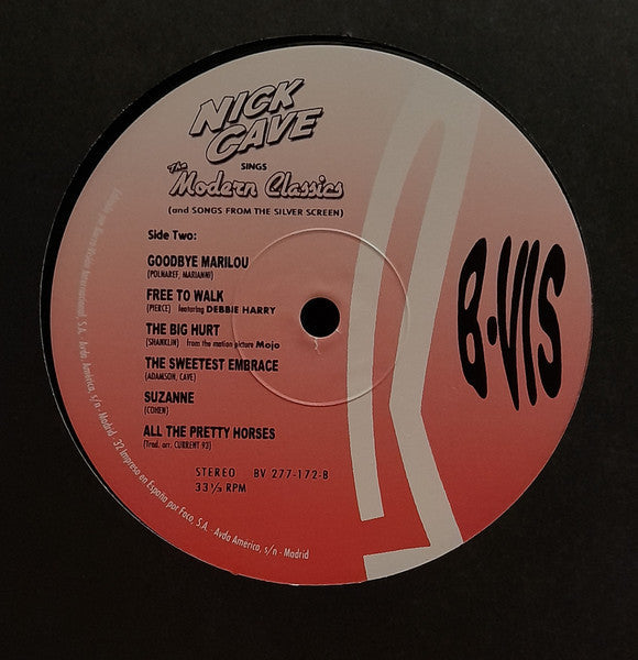 Nick Cave Sings The Modern Classics (And Songs From The Silver Screen)(VINYL) | Mint (M) Mint (M)