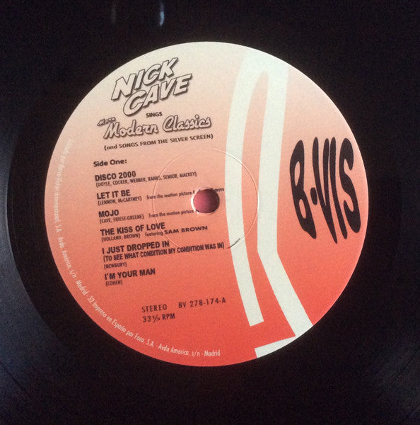 Nick Cave Sings More Modern Classics (And Songs From The Silver Screen)(VINYL) | Mint (M) Mint (M)