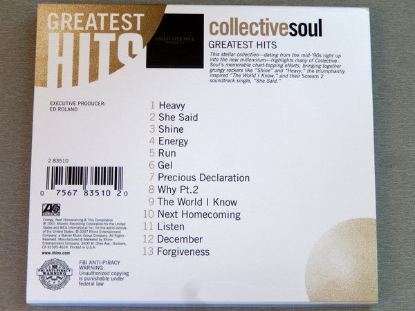 7even Year Itch: Greatest Hits 1994-2001 (CD) | Mint (M) Mint (M)