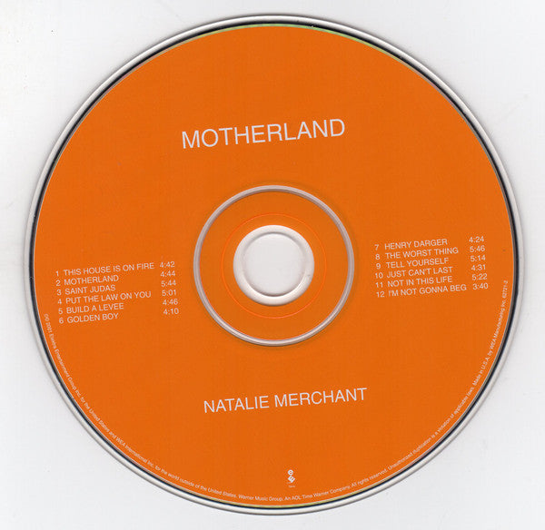 Motherland (CD) | Near Mint (NM) Near Mint (NM)