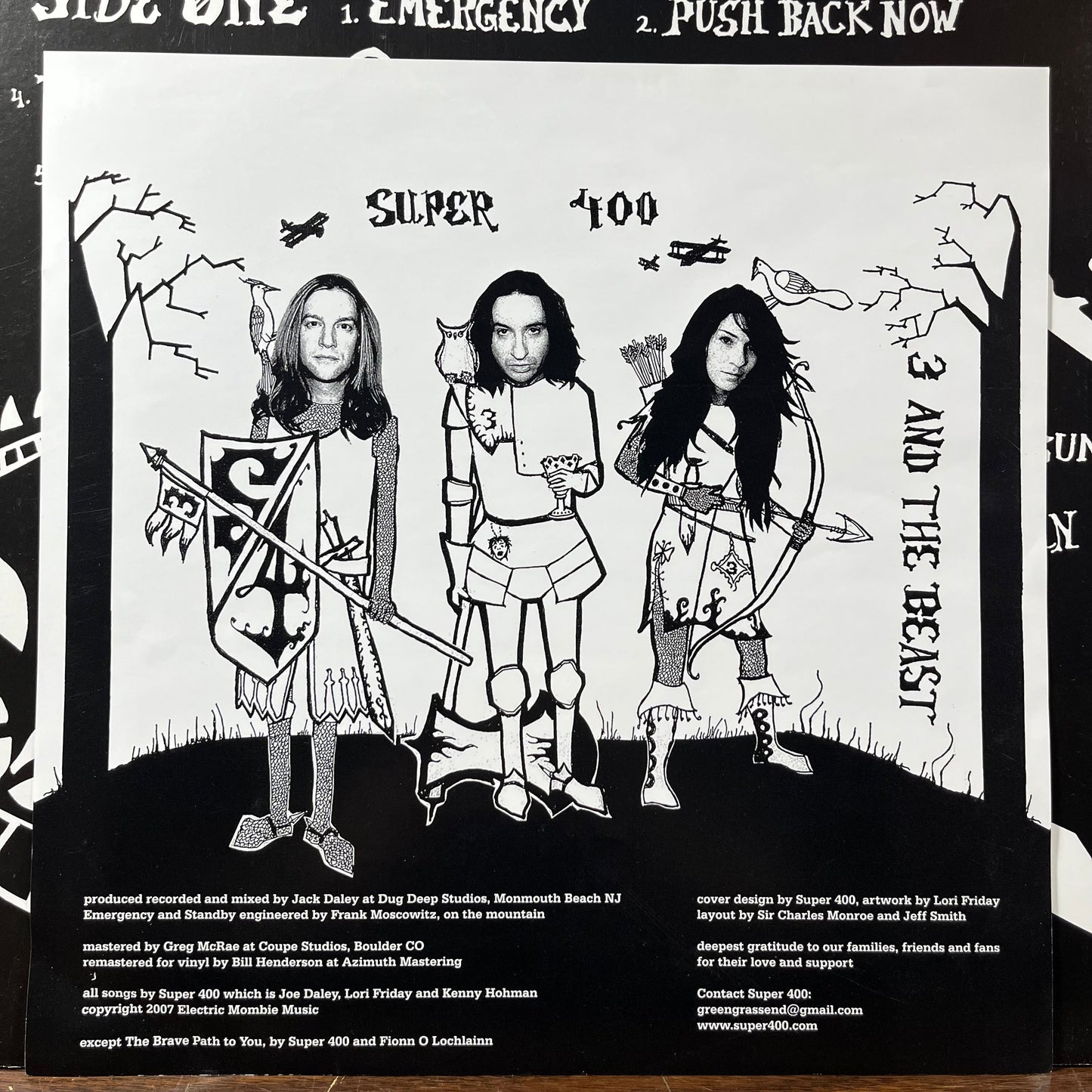 3 And The Beast (RED VINYL) | Near Mint (NM) Mint (M)