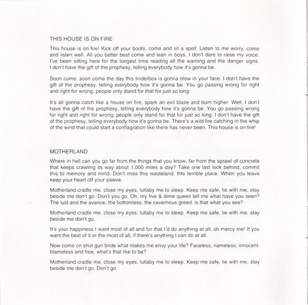 Motherland (CD) | Near Mint (NM) Near Mint (NM)