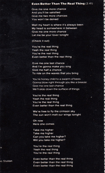 Achtung Baby (CASSETTE) | Very Good Plus (VG+) Excellent (EX)