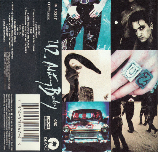 Achtung Baby (CASSETTE) | Very Good Plus (VG+) Excellent (EX)