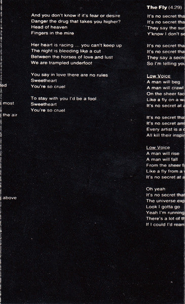 Achtung Baby (CASSETTE) | Very Good Plus (VG+) Excellent (EX)