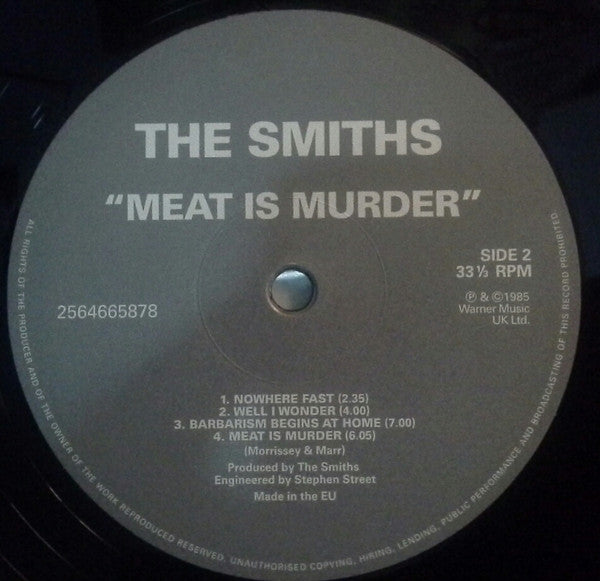 Meat Is Murder | Mint (M)- X Vinyl Record