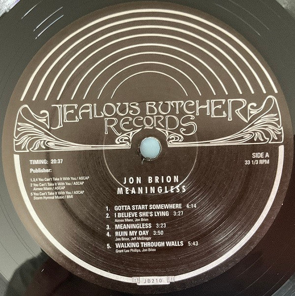 Meaningless | Mint (M) Mint (M)- X Vinyl Record