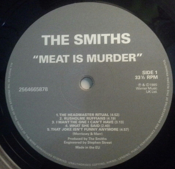 Meat Is Murder | Mint (M)- X Vinyl Record