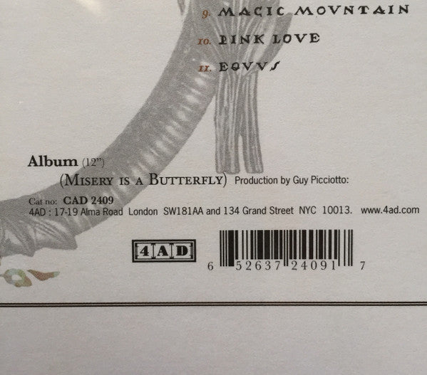 Misery Is A Butterfly | Mint (M) Mint (M)