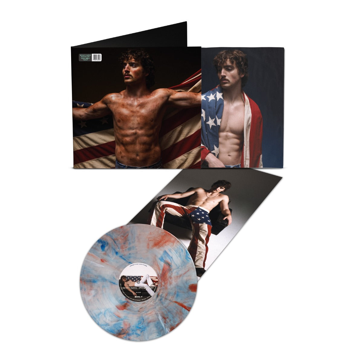 American Heart (Red, White, And Blue Marble Vinyl) | Mint (M) Mint (M)- X Vinyl Record