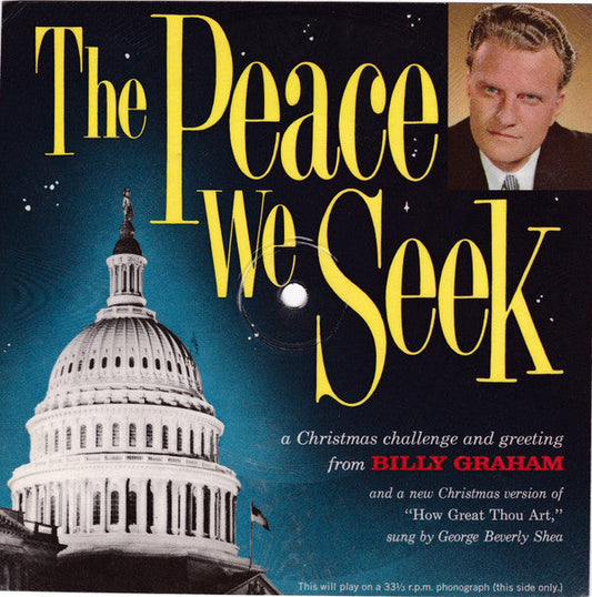The Peace We Seek | Very Good (VG) Generic