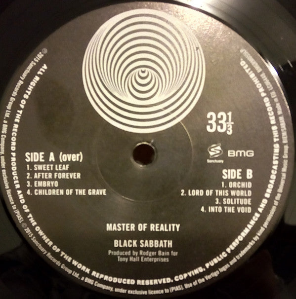 Master Of Reality *IMPORT* | Mint (M) Mint (M)- X Vinyl Record