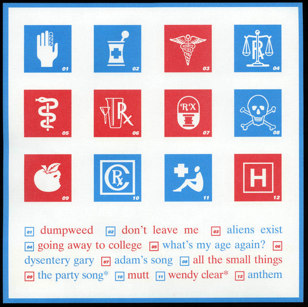 Blink-182 Enema Of The State UMe, Geffen Records LP, Album, M/Print, RE, 180 Mint (M) Mint (M)