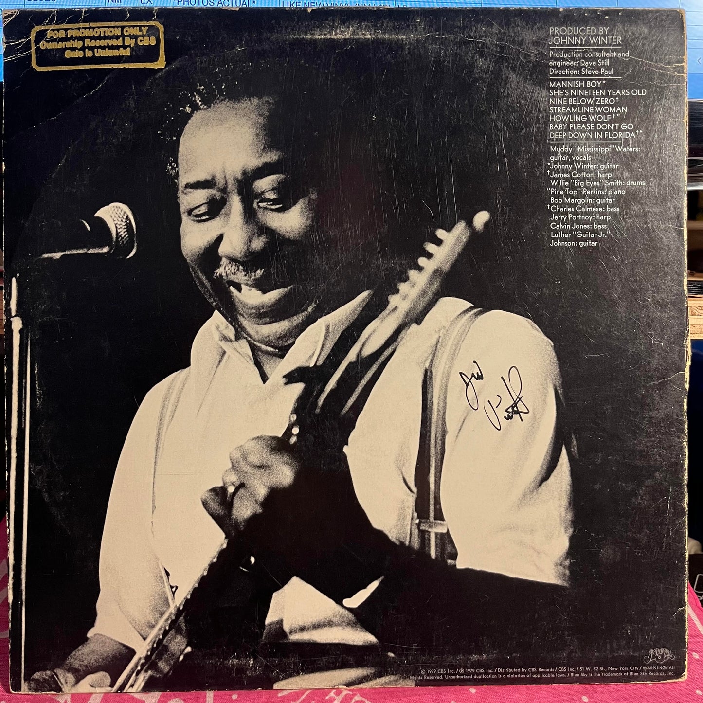 Muddy "Mississippi" Waters Live *SIGNED/PROMO* |