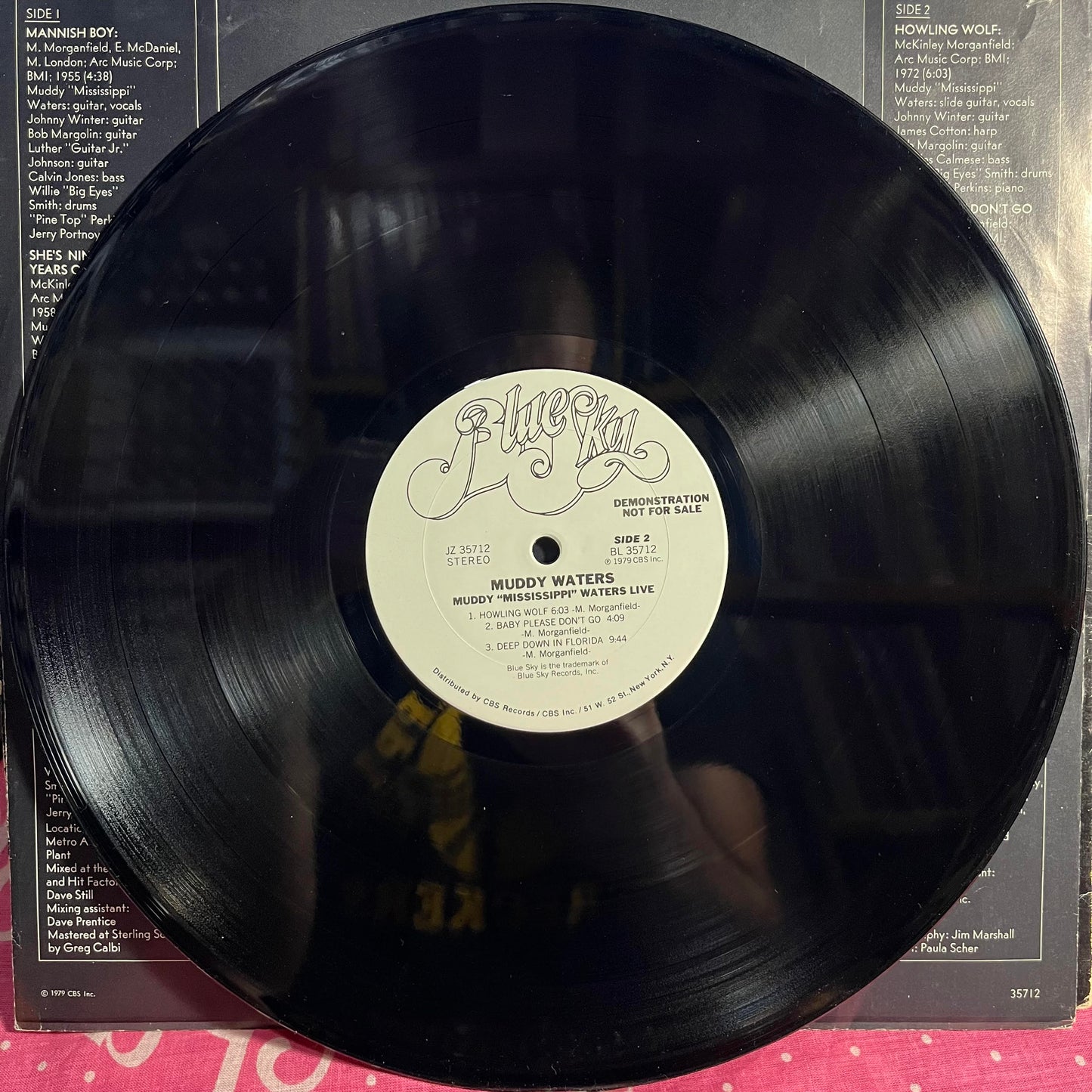 Muddy "Mississippi" Waters Live *SIGNED/PROMO* |