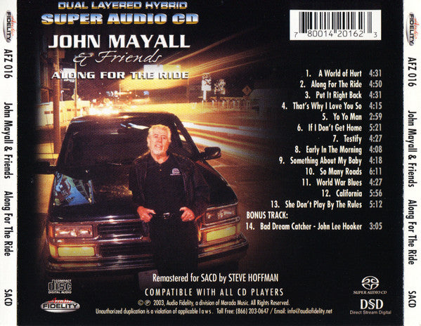 Along For The Ride SACD | Near Mint (NM) Near Mint (NM)