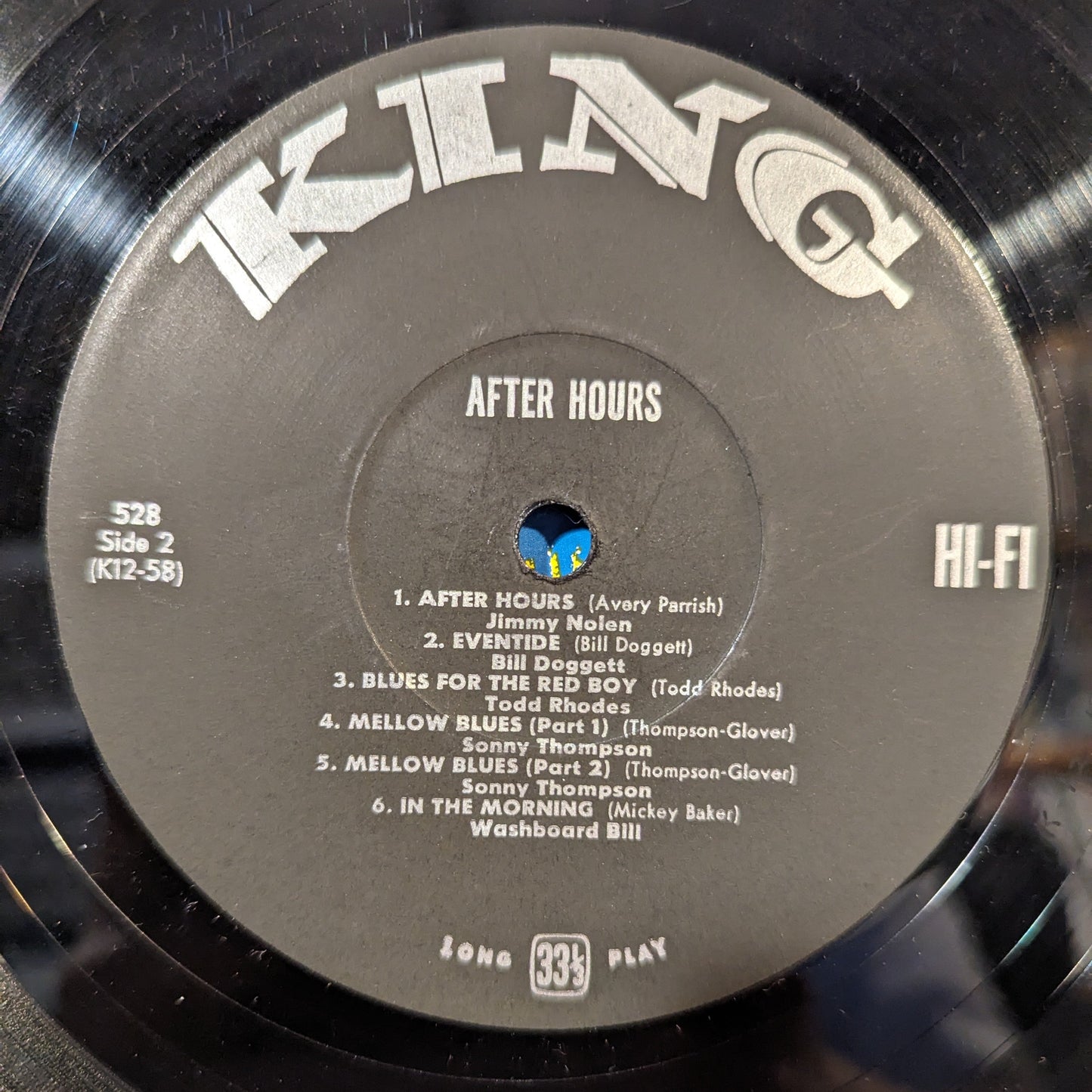 After Hours *MONO* | Very Good (VG) Good Plus (G+)