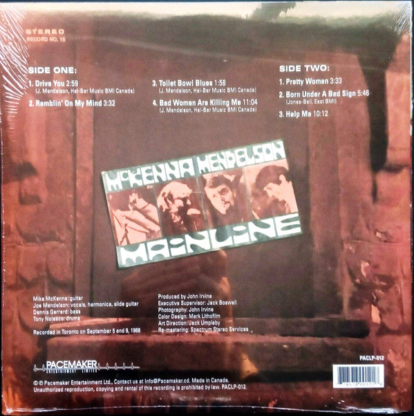 McKenna Mendelson Blues | Mint (M) Mint (M)- X Vinyl Record