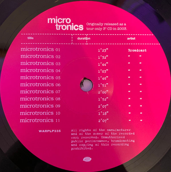 Microtronics - Volumes 1 & 2 | Mint (M) Mint (M)