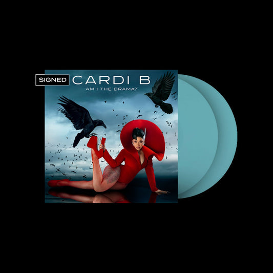 (PRE-ORDER 9/19/25) Am I The Drama? (Baby Blue Color Vinyl)(Includes Signed Art Card) | Mint (M) Mint (M)