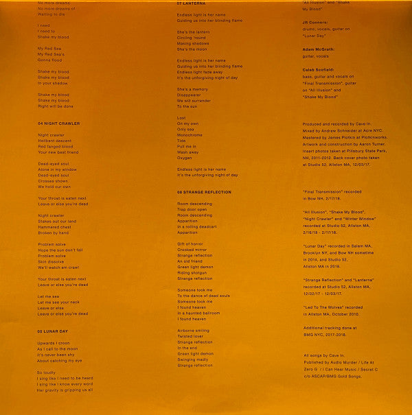 Final Transmission | Mint (M) Mint (M)