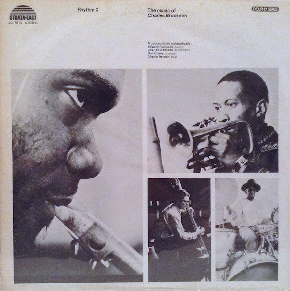 Rhythm X – The Music Of Charles Brackeen |- X Vinyl Record