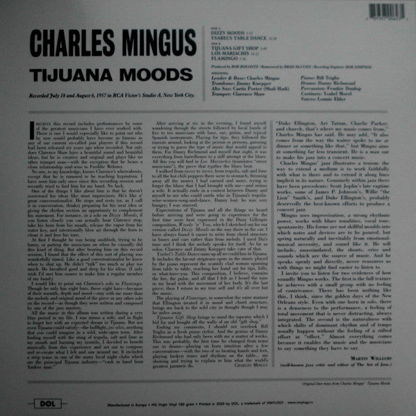Tijuana Moods | Mint (M) Mint (M)- X Vinyl Record