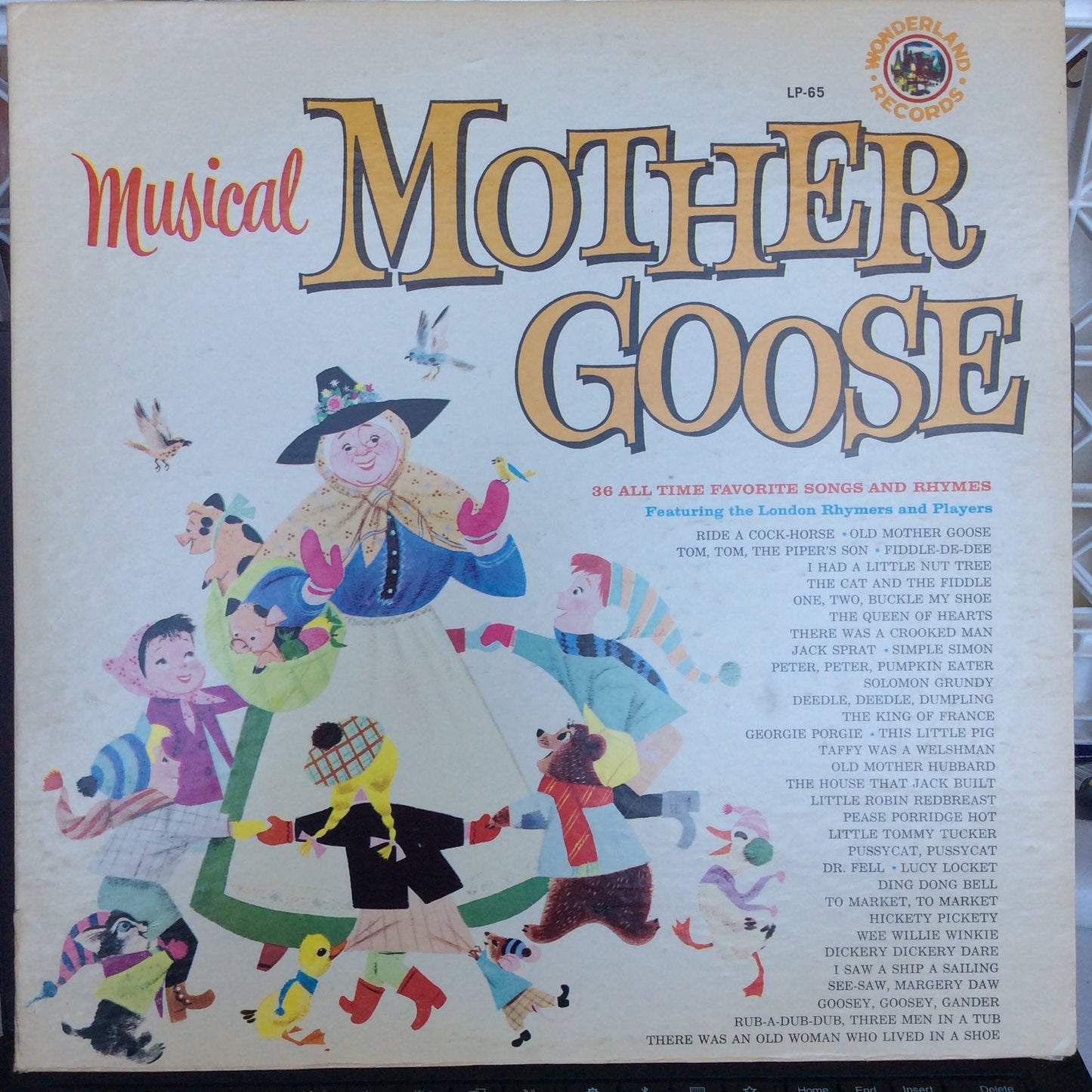 Musical Mother Goose (VINYL) | Excellent (EX) Excellent (EX)