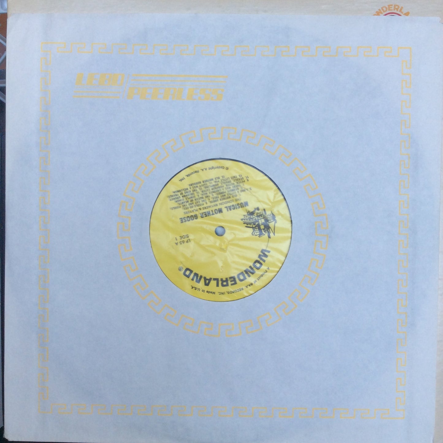 Musical Mother Goose (VINYL) | Excellent (EX) Excellent (EX)