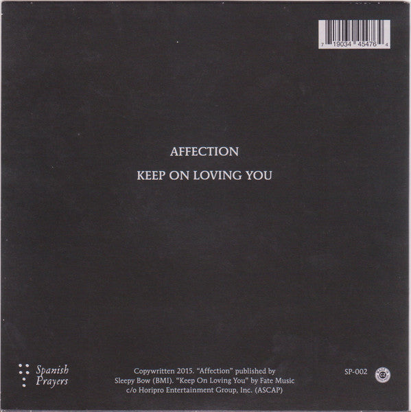 Affection 7" | Mint (M) Mint (M)