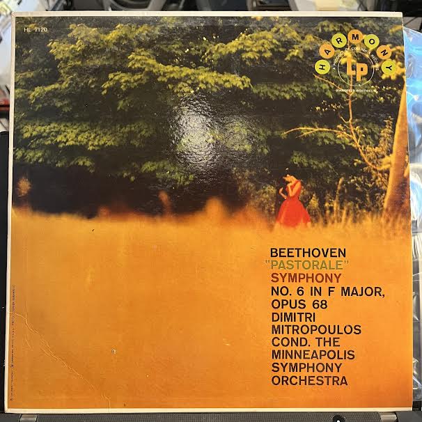 "Pastorale" Symphony No. 6 In F Major Opus 68 (VINYL) | Excellent+ (EX+) Near Mint (NM or M-)