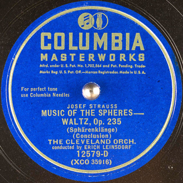 Music Of The Spheres - Waltz, Op. 235 *78 RPM* | Excellent (EX) Generic