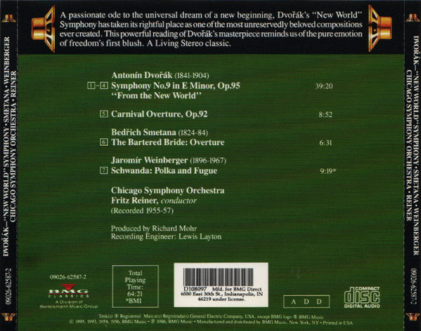 New World Symphony And Other Orchestral Masterworks (CD) | Near Mint (NM) Near Mint (NM or M-)
