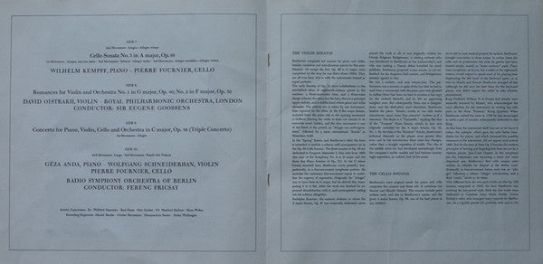 Music For Violin And Cello Part 1 *BOX* | Near Mint (NM) Very Good Plus (VG+)