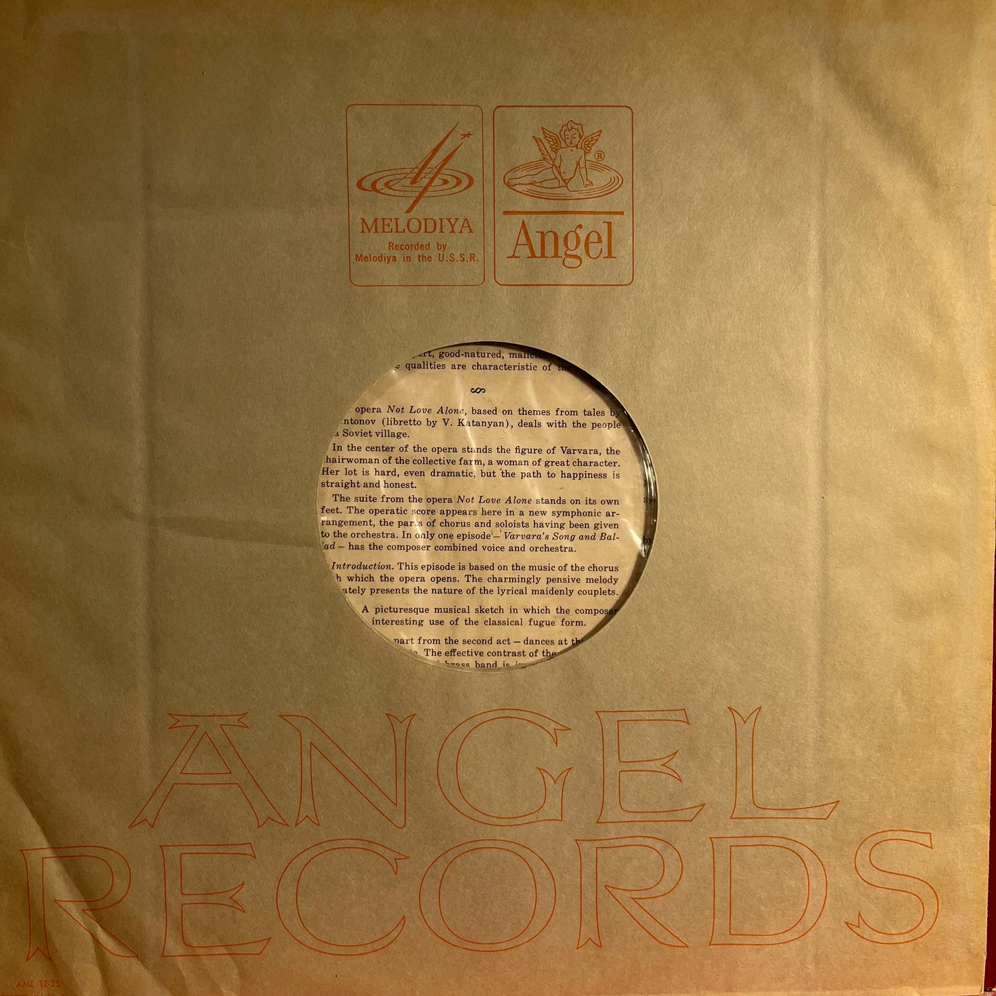 Mischievous Melodies / Not Love Alone | Near Mint (NM) Very Good Plus (VG+)