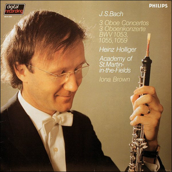 3 Oboe Concertos / 3 Oboenkonzerte (BWV 1053, 1055, 1059) | Near Mint (NM) Near Mint (NM)