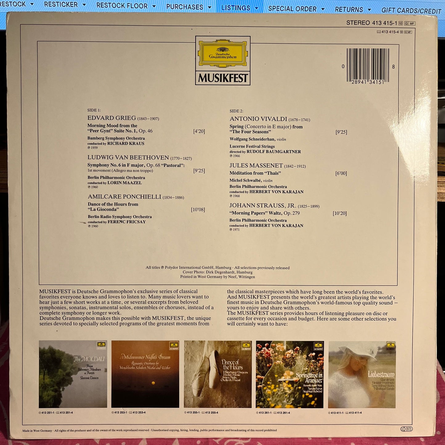 Morning Moods *GERMANY* | Near Mint (NM) Near Mint (NM)