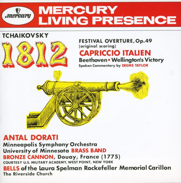 1812 Festival Overture, Op. 49 - Capriccio Italien - Wellington's Victory (CD) | Near Mint (NM) Near Mint (NM)