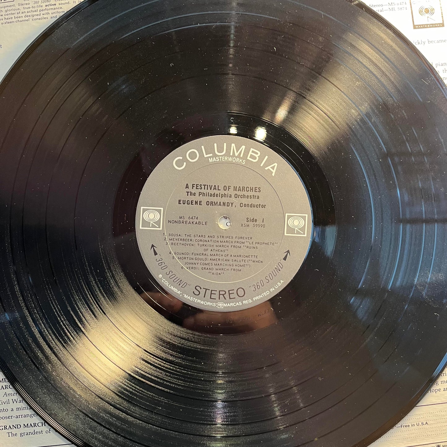 A Festival Of Marches *STEREO* | Near Mint (NM) Excellent (EX)