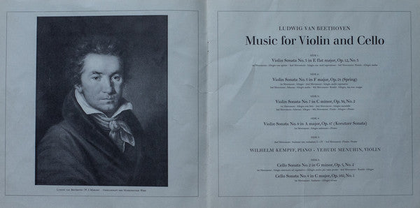 Music For Violin And Cello Part 1 *BOX* | Near Mint (NM) Very Good Plus (VG+)