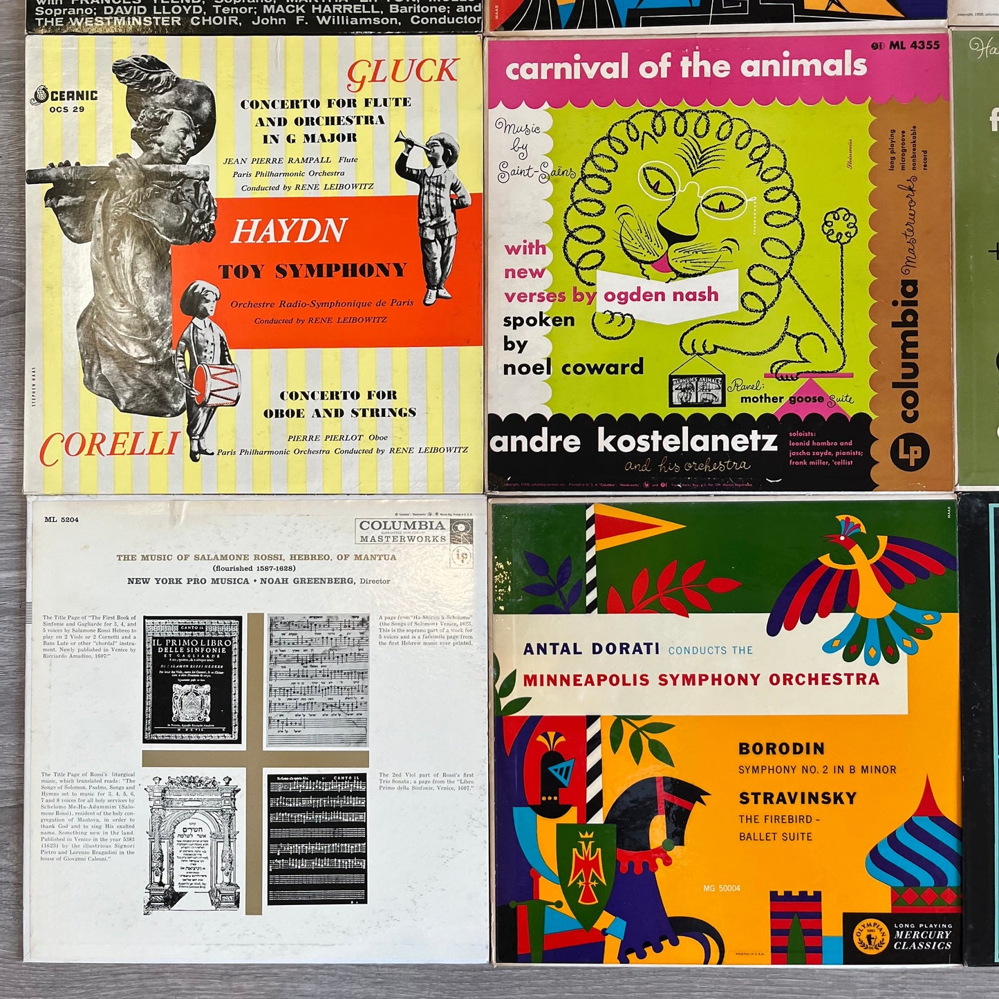 9 Classical LPs LOT 001 | Excellent (EX) Excellent (EX)