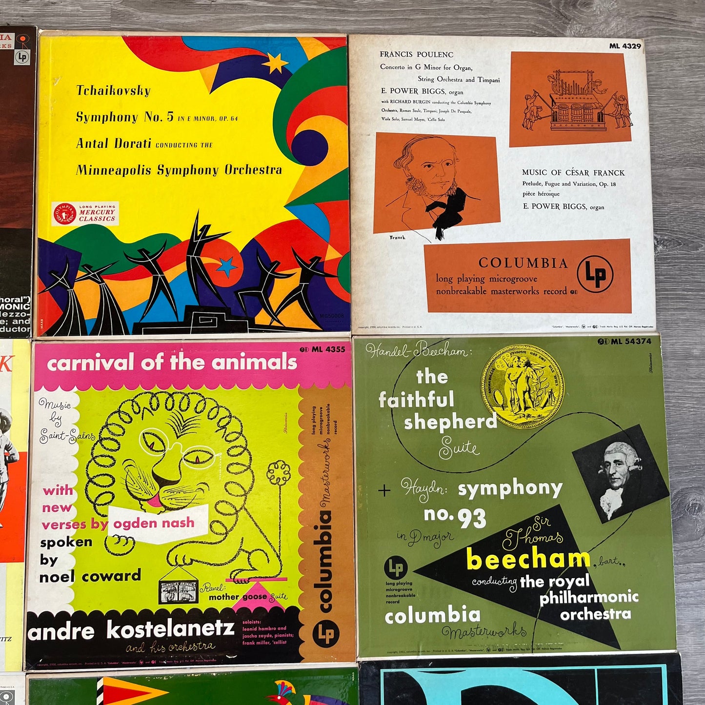 9 Classical LPs LOT 001 | Excellent (EX) Excellent (EX)