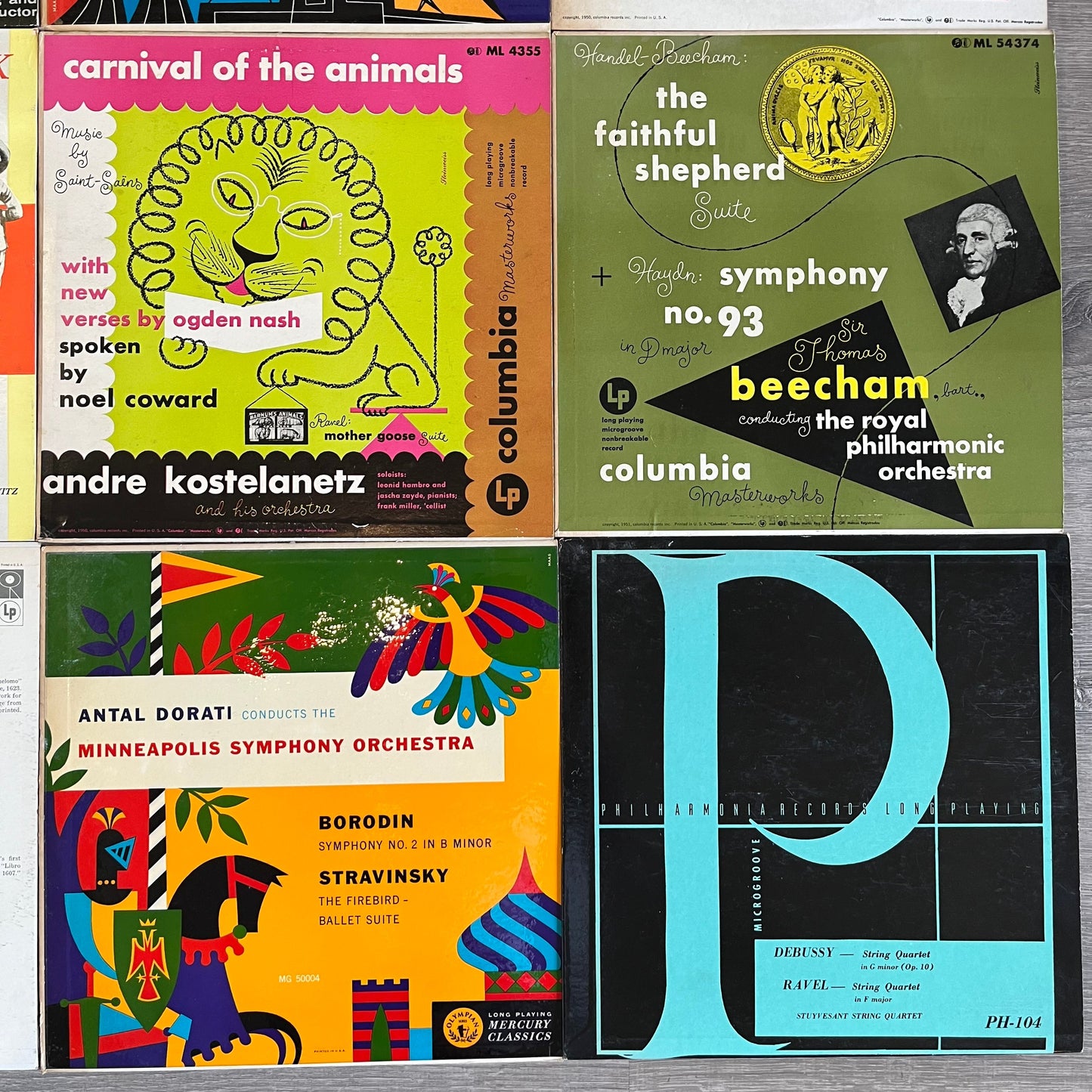 9 Classical LPs LOT 001 | Excellent (EX) Excellent (EX)