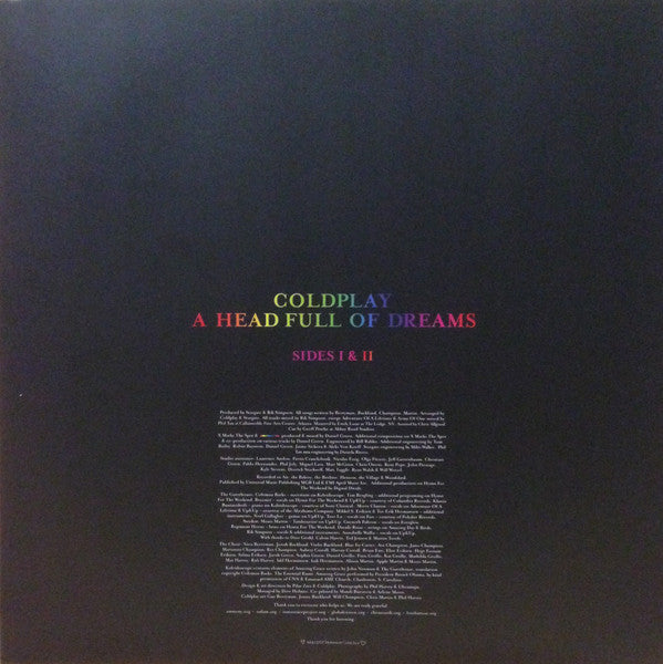 A Head Full Of Dreams | Very Good Plus (VG+) Near Mint (NM)