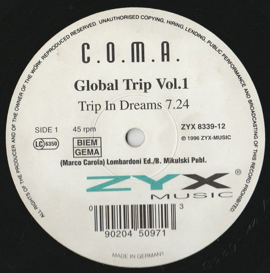 Global Trip Vol. 1 | Very Good Plus (VG+) Generic